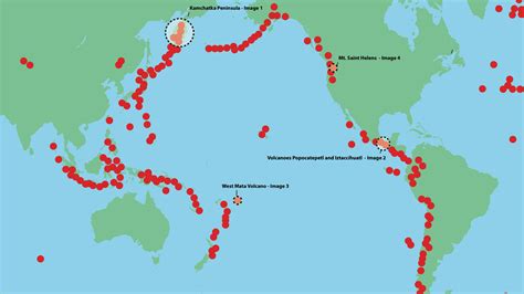 Pacific Rim Of Fire Map