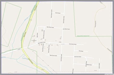 Map of Granite city, Oregon - Thong Thai Real