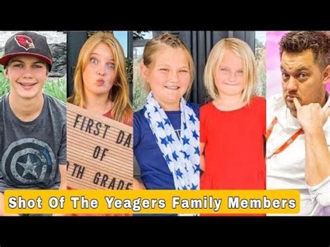 Shot Of The Yeagers Family Members Real Name And Ages - YouTube