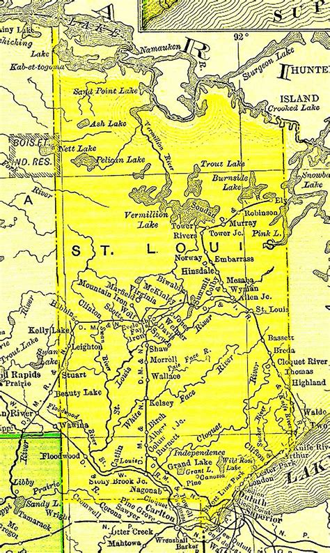 St Louis County Map Mn | semashow.com