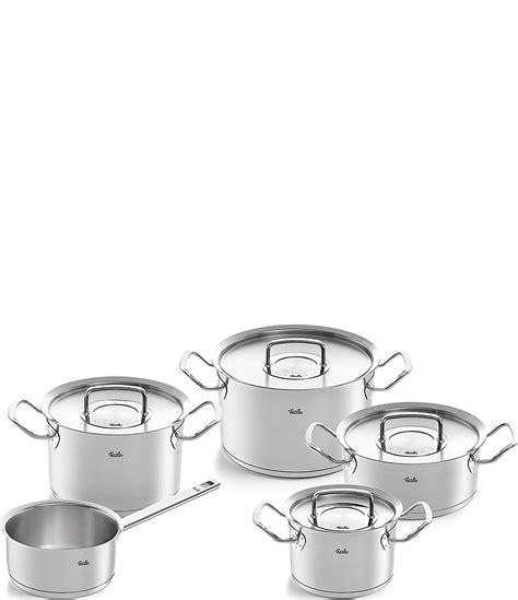 Fissler Original-Profi Collection Stainless Steel 9-Piece Cookware Set ...