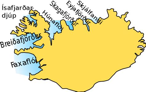 List of fjords of Iceland - Wikiwand