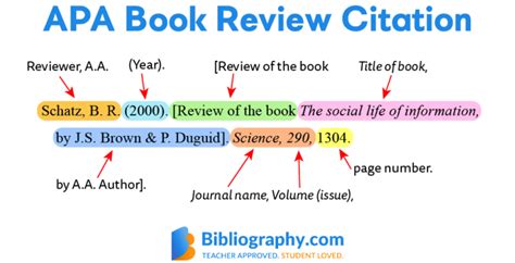 Reviews and Peer Commentary APA Citations | Bibliography.com