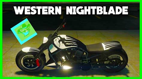 GTA 5 Online: western nightblade Full Customization (GTA 5 Biker DLC ...