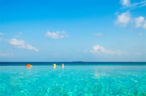 Beautiful blue sea | free image by rawpixel.com | Maldives island, Blue ...