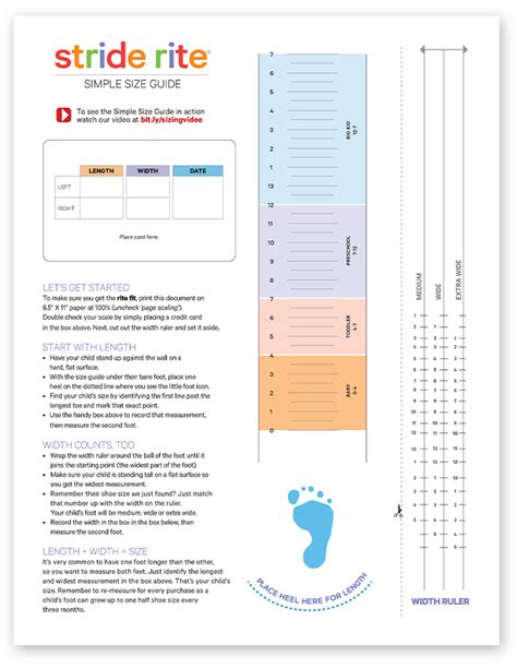 Toddler Shoe Size Chart Stride Rite - Apartments and Houses for Rent