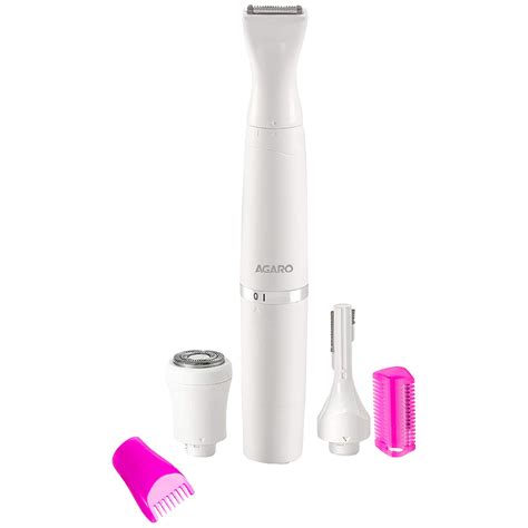 Buy AGARO 2107 Rechargeable Cordless Wet & Dry Trimmer for Intimate ...