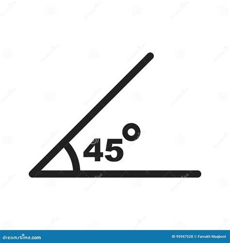 Angle stock vector. Illustration of education, concept - 95947528