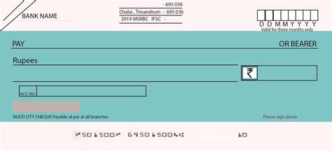 Crossed cheque | Blank check, Demand draft, Bank