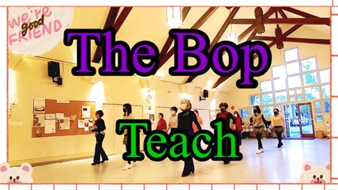 The Bop - Line Dance Teach 쉬운 초급용 - YouTube