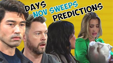 Days of our Lives November Sweeps Predictions #daysofourlives #days # ...