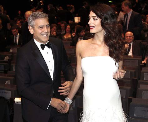 George and Amal Clooney’s Surprise Pre-Twins Visitor | Vanity Fair