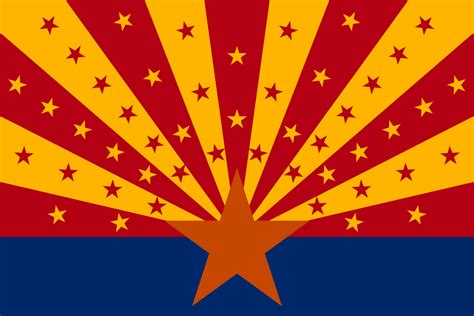 Arizona (Stars & Beams) : vexillology