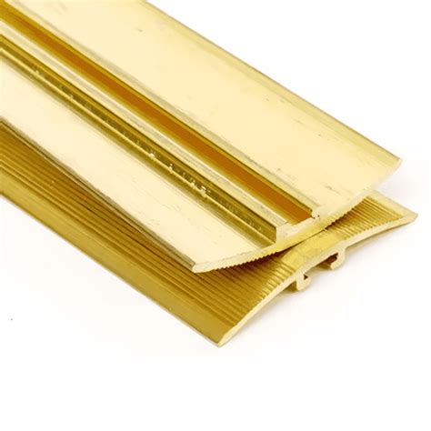 Anti-Slip Brass Step Nosing 45x23 mm | Custom Brass