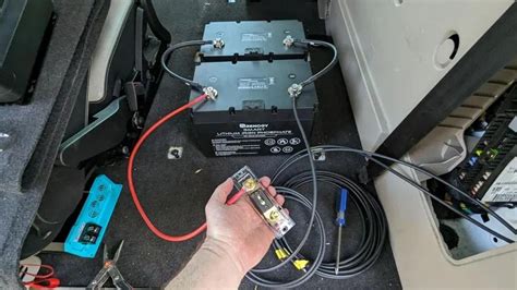 How To Build A Campervan Part 4: Wiring Solar Panels And Batteries