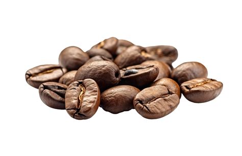 Coffee beans isolated on transparent background. PNG file, cut out. AI ...