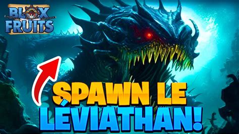 Comment faire SPAWN le LEVIATHAN sur BLOX FRUIT! - Blox Fruits Update ...