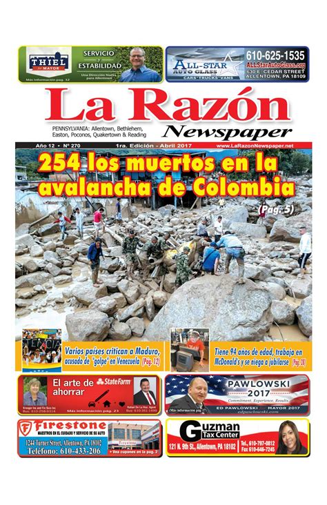 La Razon 270 by La Razon Newspaper - Issuu