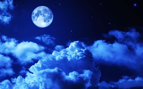 Night Sky Clouds Moon - 2880x1800 Wallpaper - teahub.io