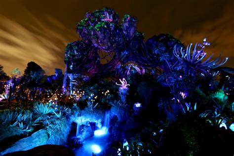 Nighttime Photos of Pandora – The World of Avatar