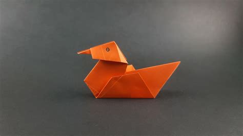 How To Make An Origami Duck: An Easy Guide For Beginners - Professor ...