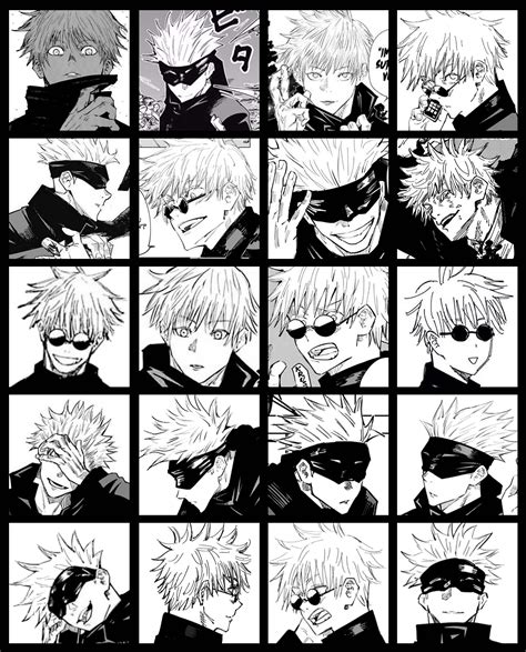 Satoru Gojo Jujutsu Kaisen Collage Aesthetic Wallpaper | Jujutsu kaisen ...