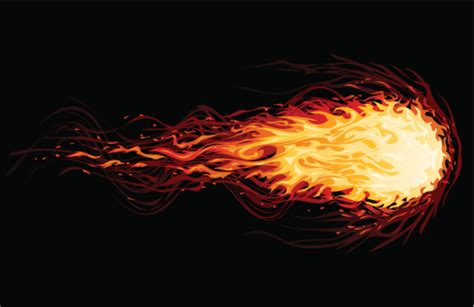 Fireball Stock Illustration - Download Image Now - iStock