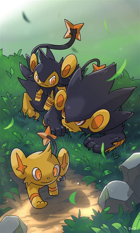 SHINY LUXRAY LINE by mark331 on DeviantArt