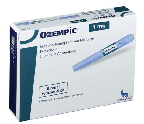 OZEMPIC semaglutide 1mg solution for injection pre-filled pen (Germany ...