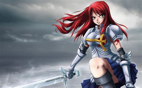 Wallpaper : anime, fairy Tail, Scarlet Erza, Mainan, screenshot, mecha ...