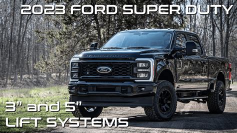 3" and 5" Lift Kits | 2023 Ford Super Duty