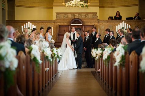 Formal Central Christian Church Wedding in Austin, Texas