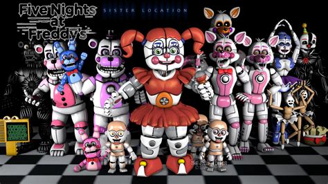 HD wallpaper: Five Nights at Freddy's, Five Nights at Freddy's: Sister ...