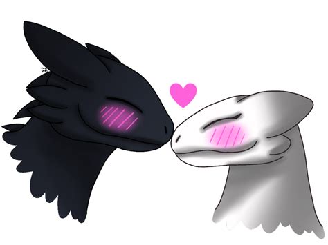 [HTTYD 3] Toothless x Light Fury by https://www.deviantart.com ...