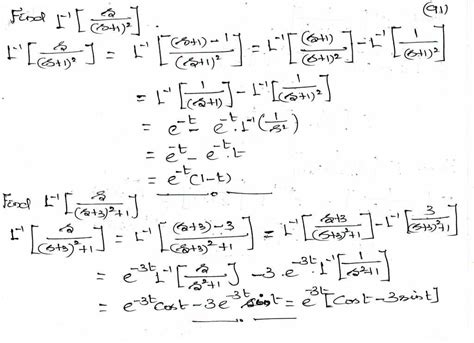 TPGIT - MATHEMATICS: Inverse Laplace Transforms