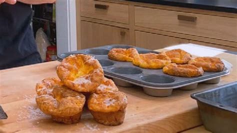 Make Michael Symon's ham and cheese muffin recipe - Good Morning America