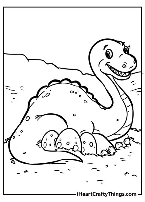 Dinosaur Coloring Pages - Fearsome Fun And 100% Free (2021)