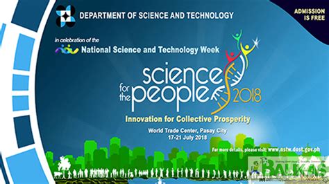 DOST to lead the Nat'l Science & Technology Week celebration - Balikas ...