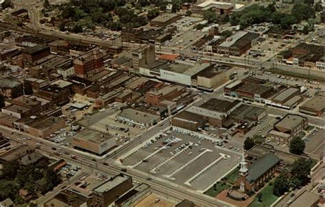 Aerial view of Gastonia, N.C North Carolina