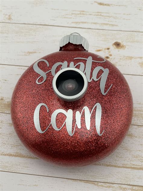 Santa Cam Ornament | Santa cam ornament, Christmas crafts diy ...