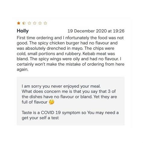 20 Of The Funniest Restaurant Owner Responses To Bad Reviews Shared By ...