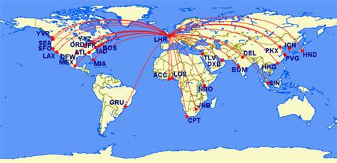 British Airways plans to fly 29 long-haul routes in July, including 13 ...