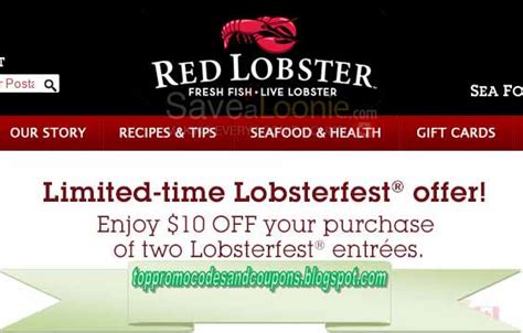 Free Promo Codes and Coupons 2020: Red Lobster Coupons