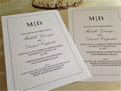 Wedding Invite Wording With Guest Names - Wedding Invitations Designs