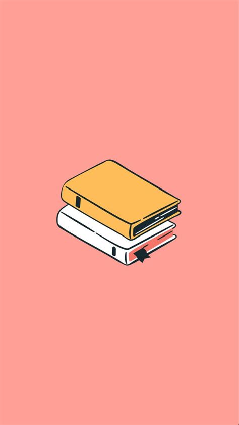 Book minimal wallpaper