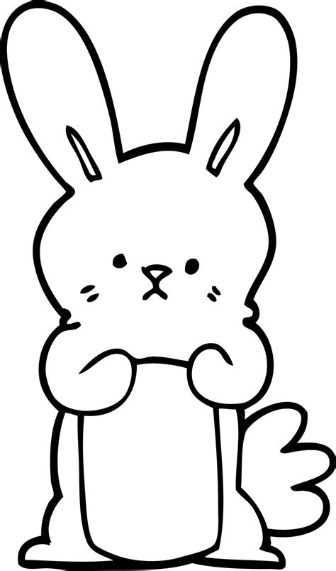 How To Draw A Cartoon Bunny