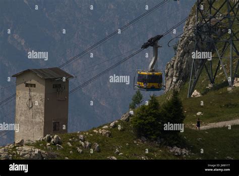 Cable car up monte baldo hi-res stock photography and images - Alamy