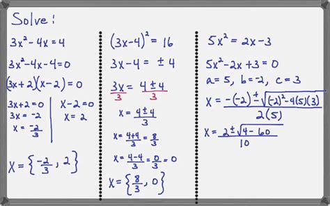 How To Solve Quadratic Equation Using Square Root Method - Tessshebaylo