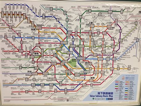 Toyko's subway system | Tokyo subway, Subway map, Train map