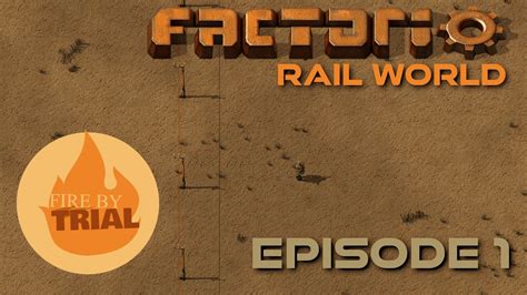 Factorio RailWorld Stream Episode 1 - YouTube